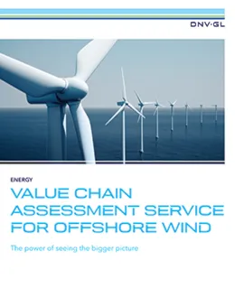 Value chain assessment service for offshore wind