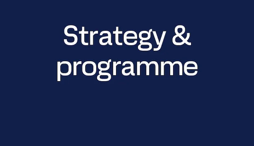 Cyber security - Strategy & programme