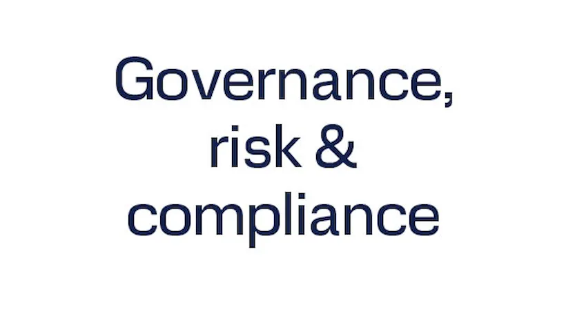 Cyber security - Governance, risk & compliance