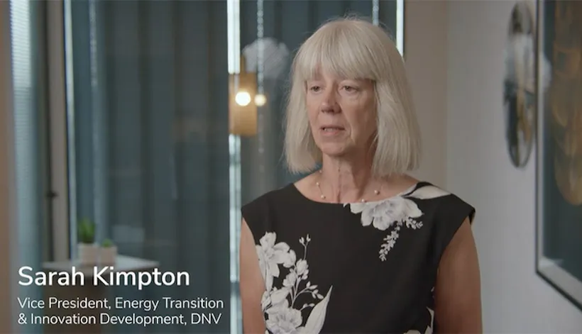 Sarah Kimpton, Vice President, Energy Transition & Innovation Development, DNV