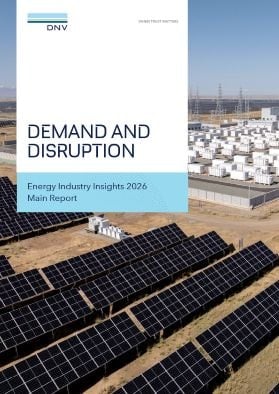 Energy Industry Insights 2026: Demand and disruption - report front cover