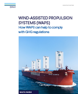 Wind-Assisted Propulsion Systems (WAPS) white paper