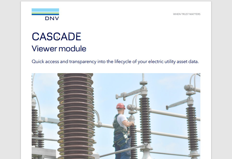 Cascade Viewer flyer