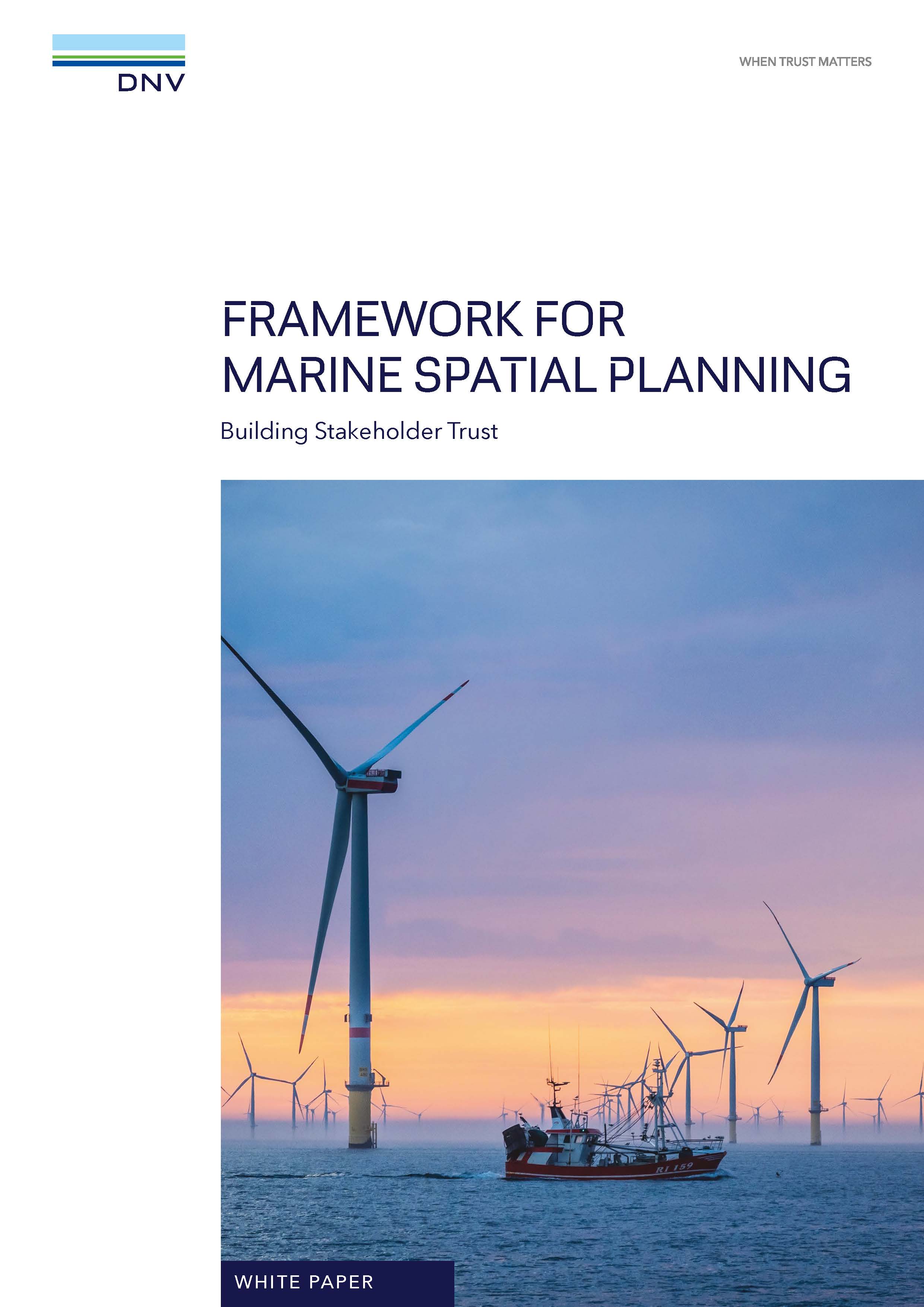 Framework for Marine Spatial Planning