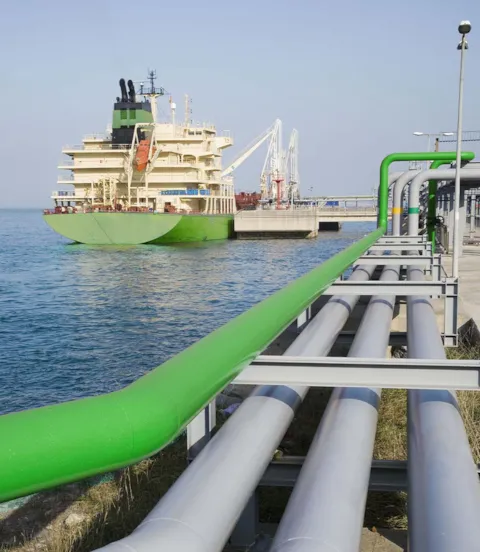 Biofuel bunkering concept