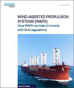 Wind-Assisted Propulsion Systems (WAPS) white paper