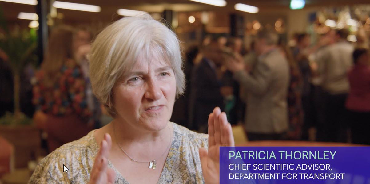 Patricia Thornley, Chief Scientific Advisor, Department for Transport, UK