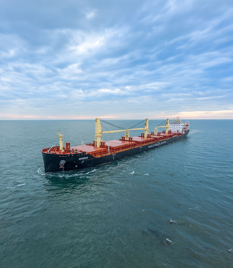 Navibulgar vessel Bogdan at sea