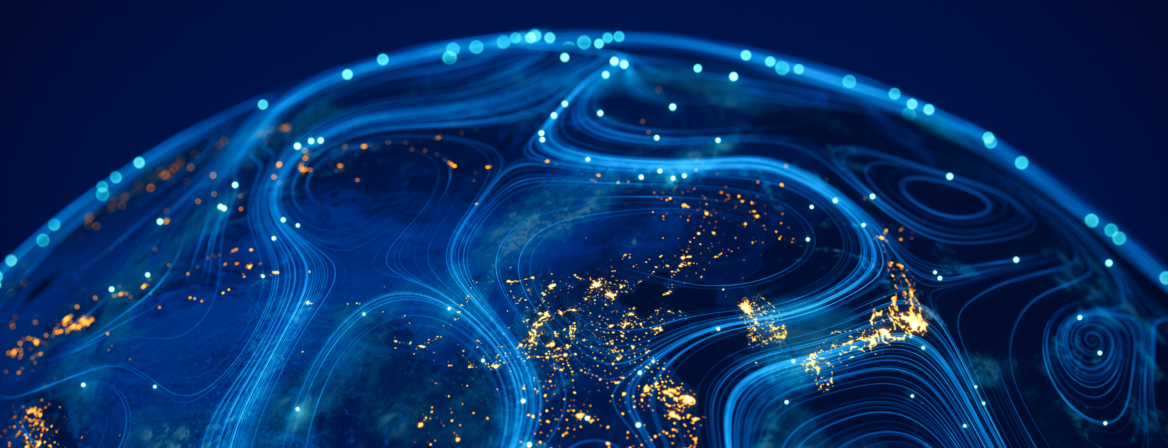 Information crossing borders through technology