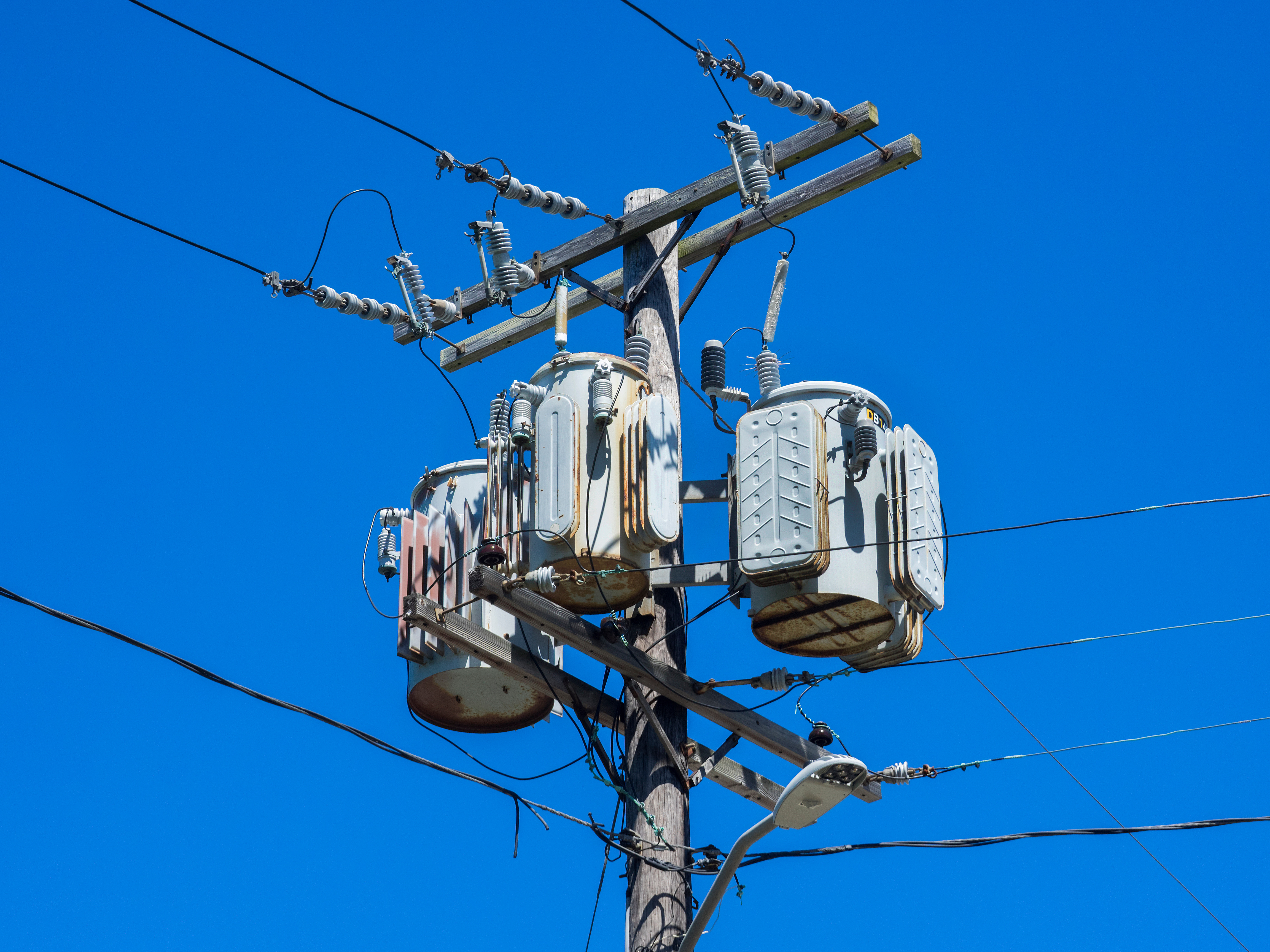 electric grid pylon