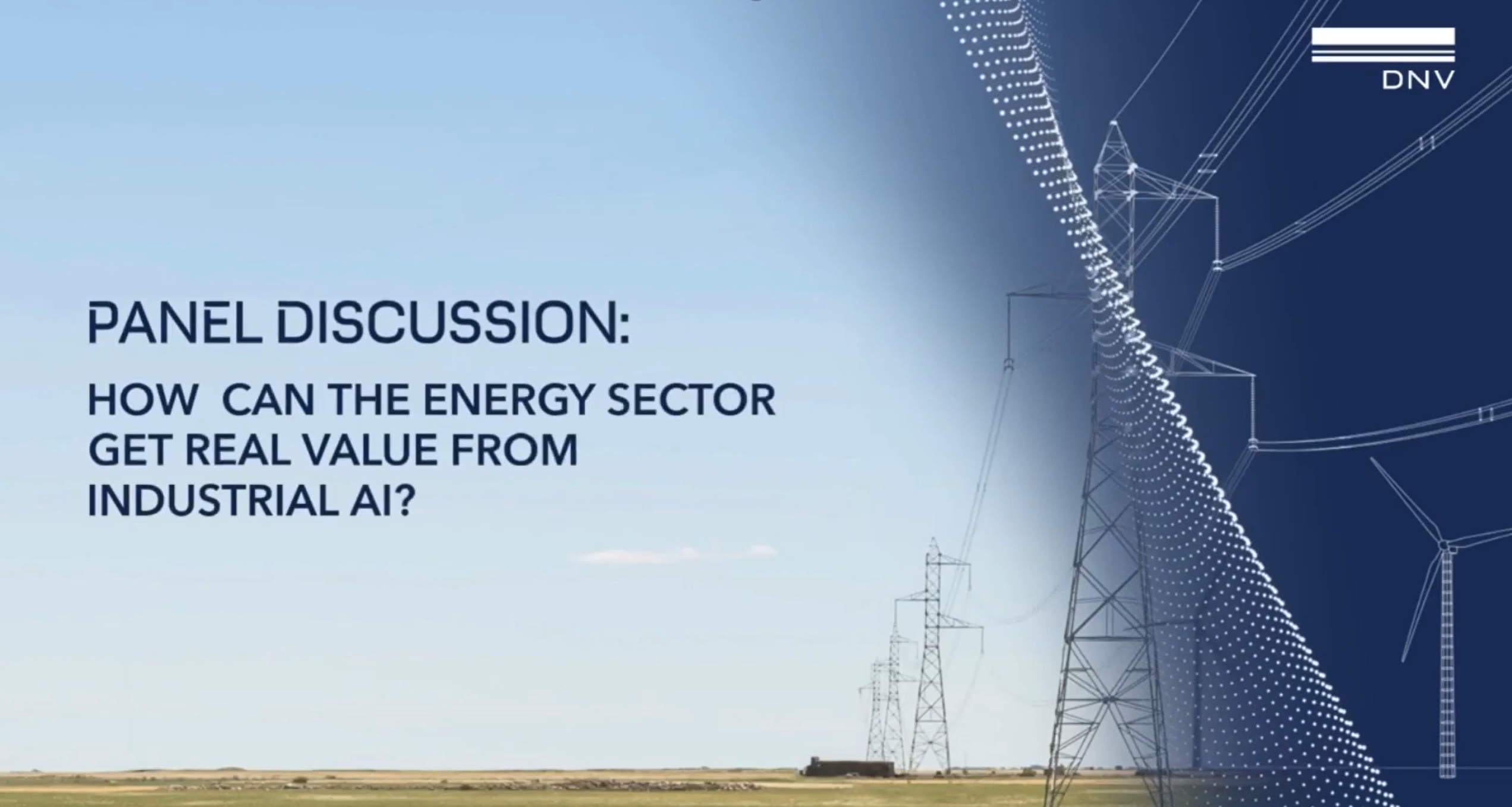 How can the energy sector get real value from industrial AI webinar banner