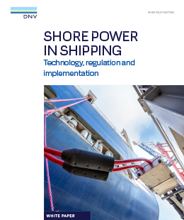 Shore power in shipping