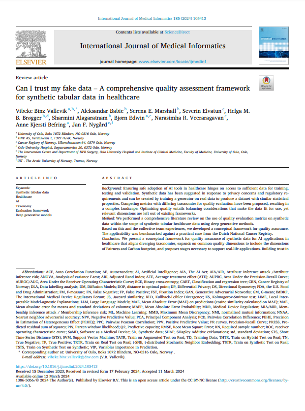Can I trust my fake data? A comprehensive quality assessment framework for synthetic tabular data in healthcare