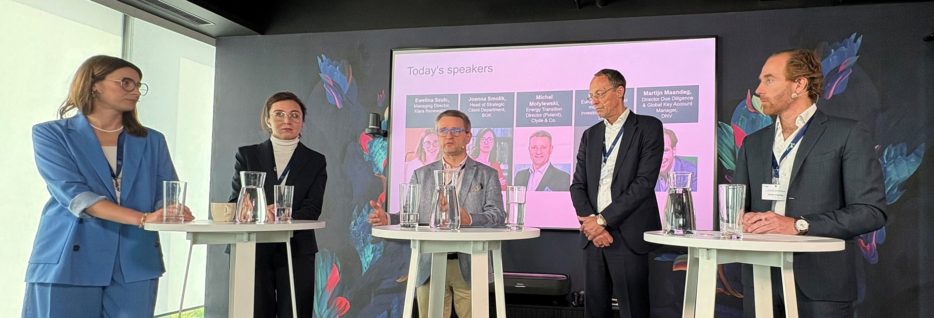 Financing the energy transition - the panel in Warsaw