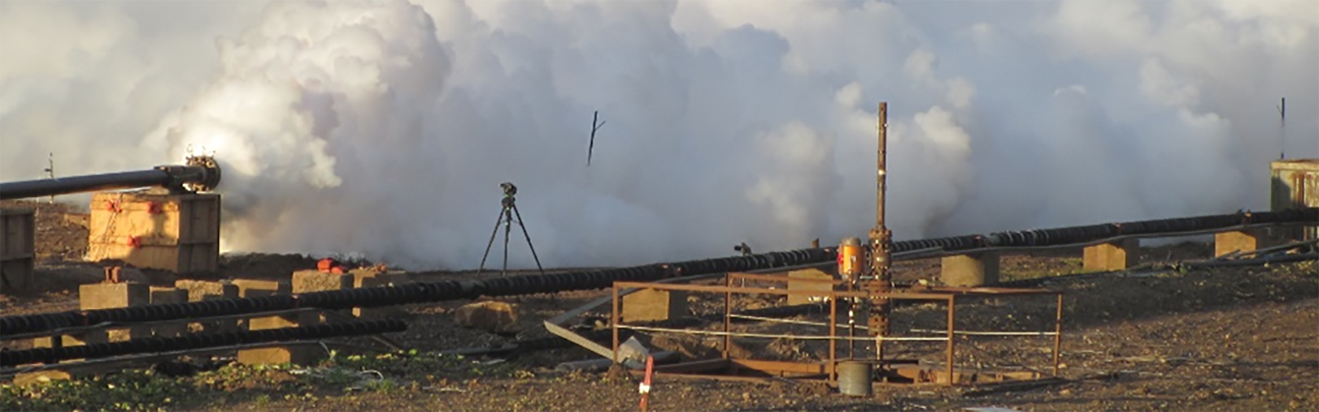 Testing at DNV's Spadeadam Reserach & Development Facility, UK