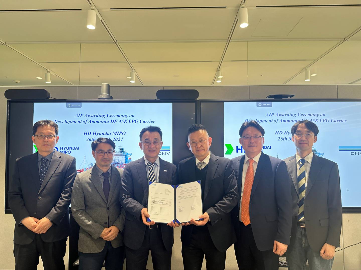 DNV Awards AIP to HMD for new Ammonia-Powered LPG carrierdesigns