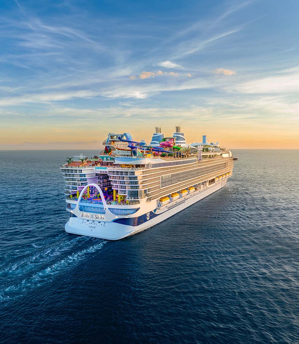 Icon of the seas underway