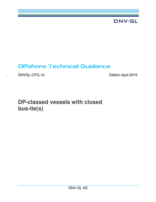 DNVGL-OTG-10