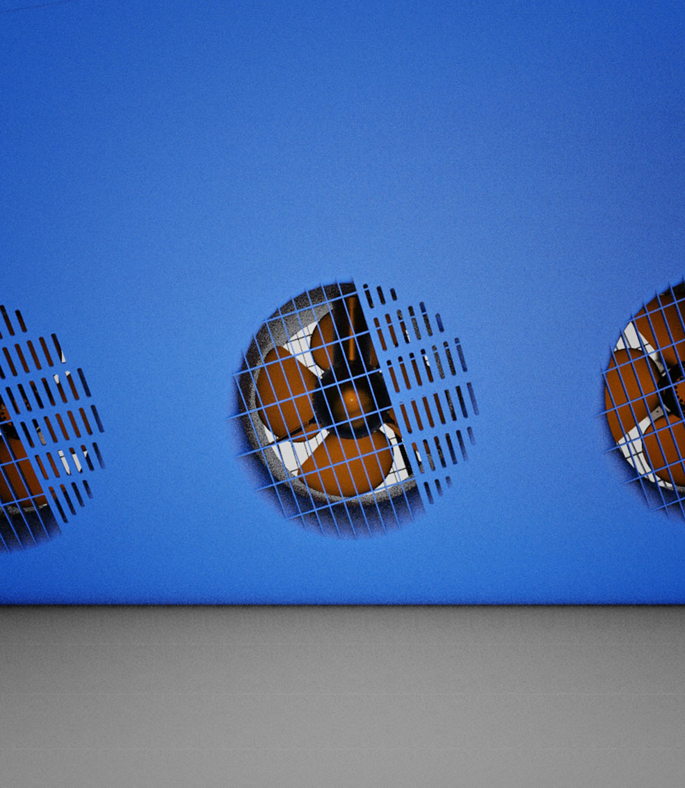 tunnel thrusters drag suppression closed