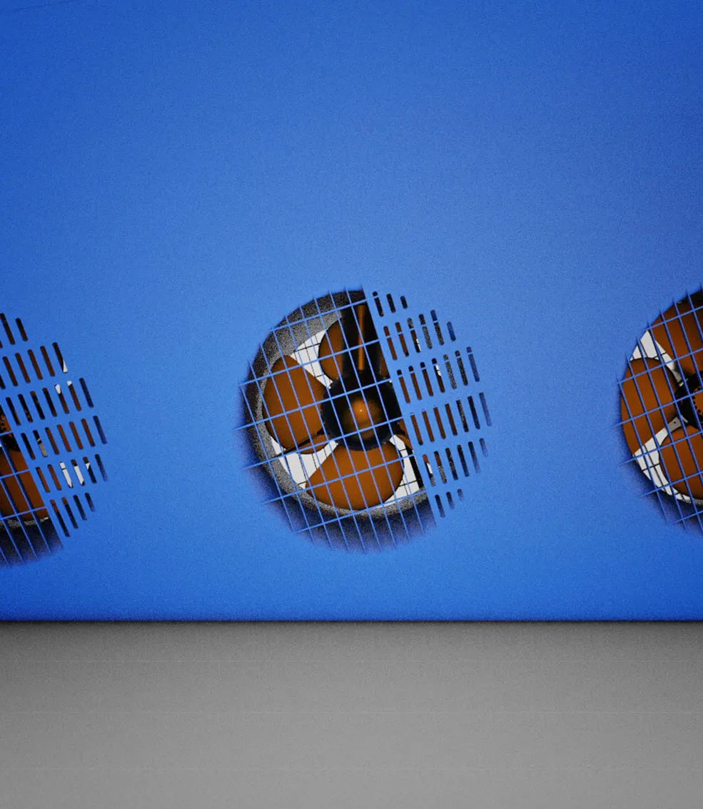 Suppressing thruster tunnel drag to conserve energy