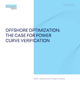 Offshore optimization: The case for power curve verification