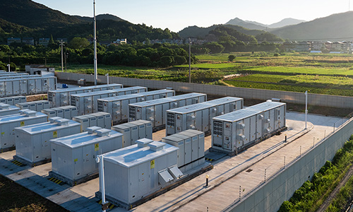 Battery storage facility