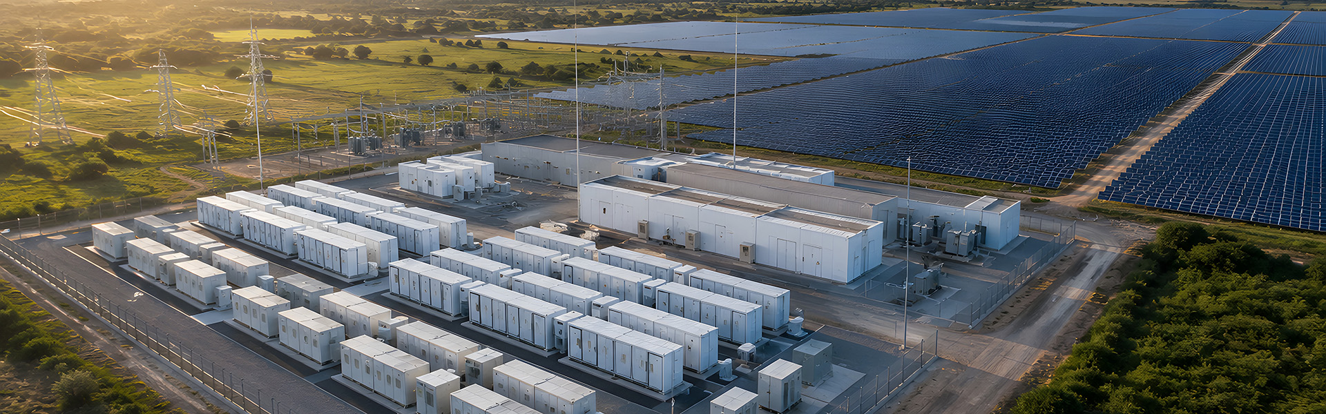 Battery storage and solar panels
