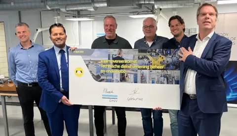 - Gasunie has awarded DNV the "Technical Services Management and Maintenance" contract following a competitive tender process completed at the end of 2024