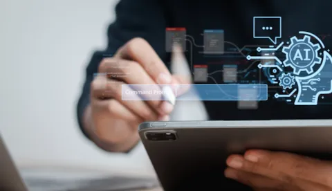 synergi life software on a tablet