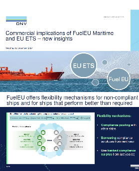 Commercial implications of FuelEU Maritime and EU ETS: New insights