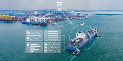 Machinery Maintenance Connect overlay on a vessel