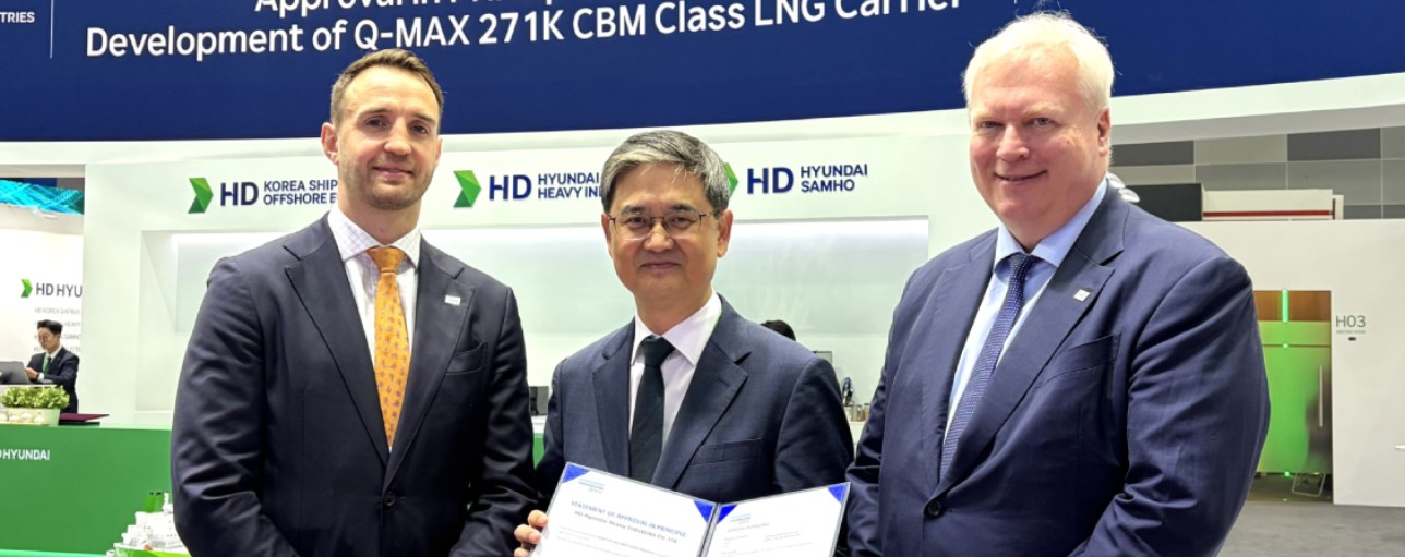 DNV awards HD HHI AiP for 271K CBM LNG Carrier