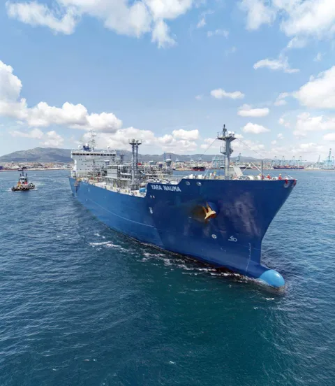 Ammonia tanker Yara Nauma