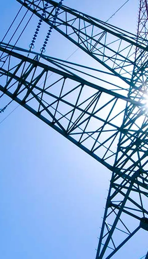 electric grid pylon