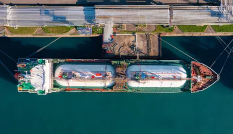 Ammonia carrier at terminal