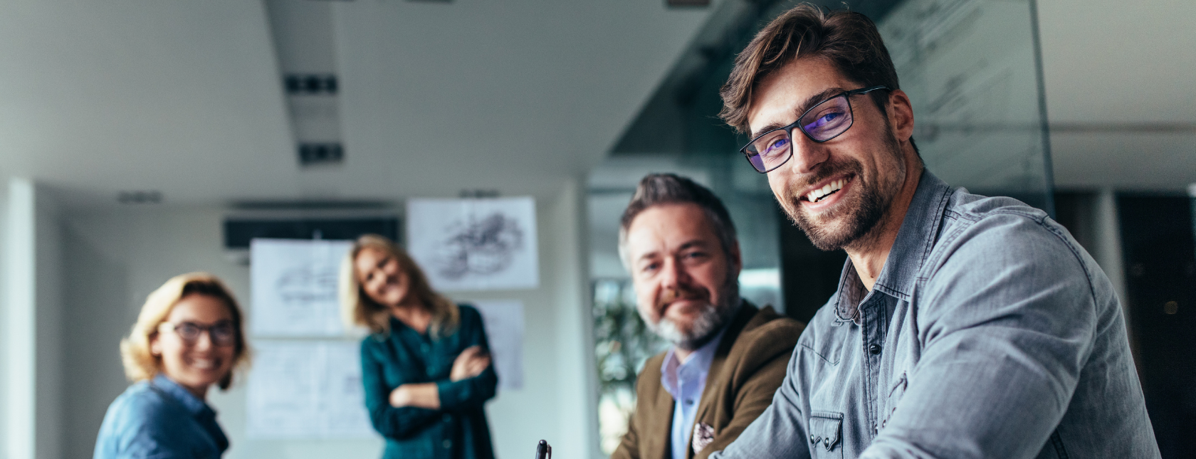 People during a DNV training 