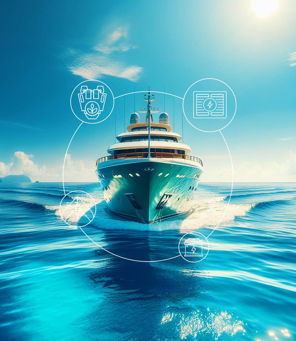 Energy efficiency enhancements for yachts