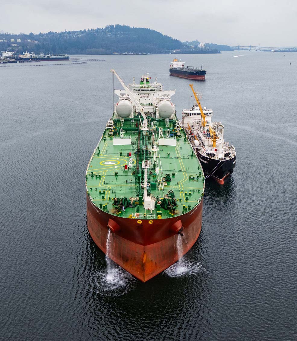 Bunkering operations