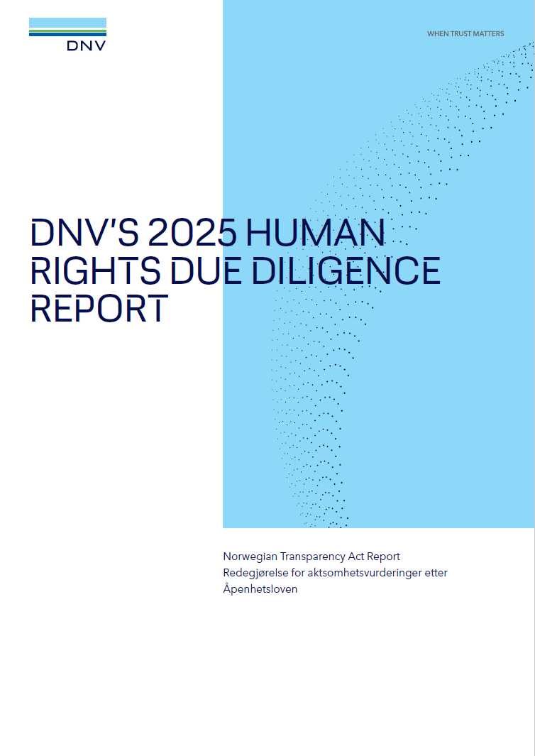 DNV Human rights report 2025