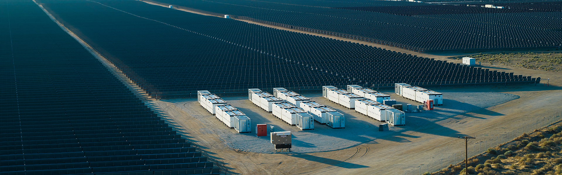 Battery energy storage system with solar panels