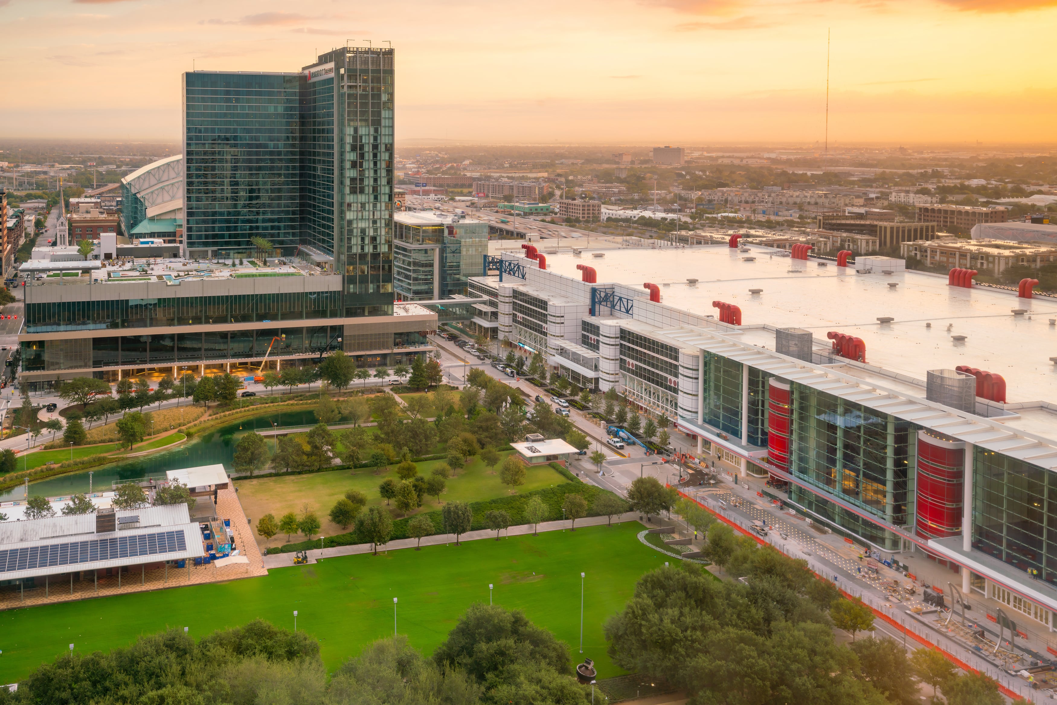 Houston George R. Brown Conference Center Area