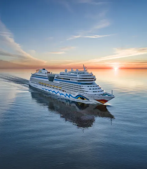 Aida Stella at sea