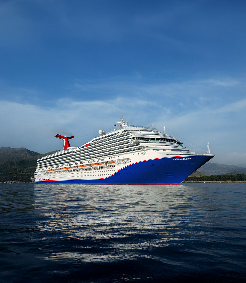 Carnival Liberty at sea