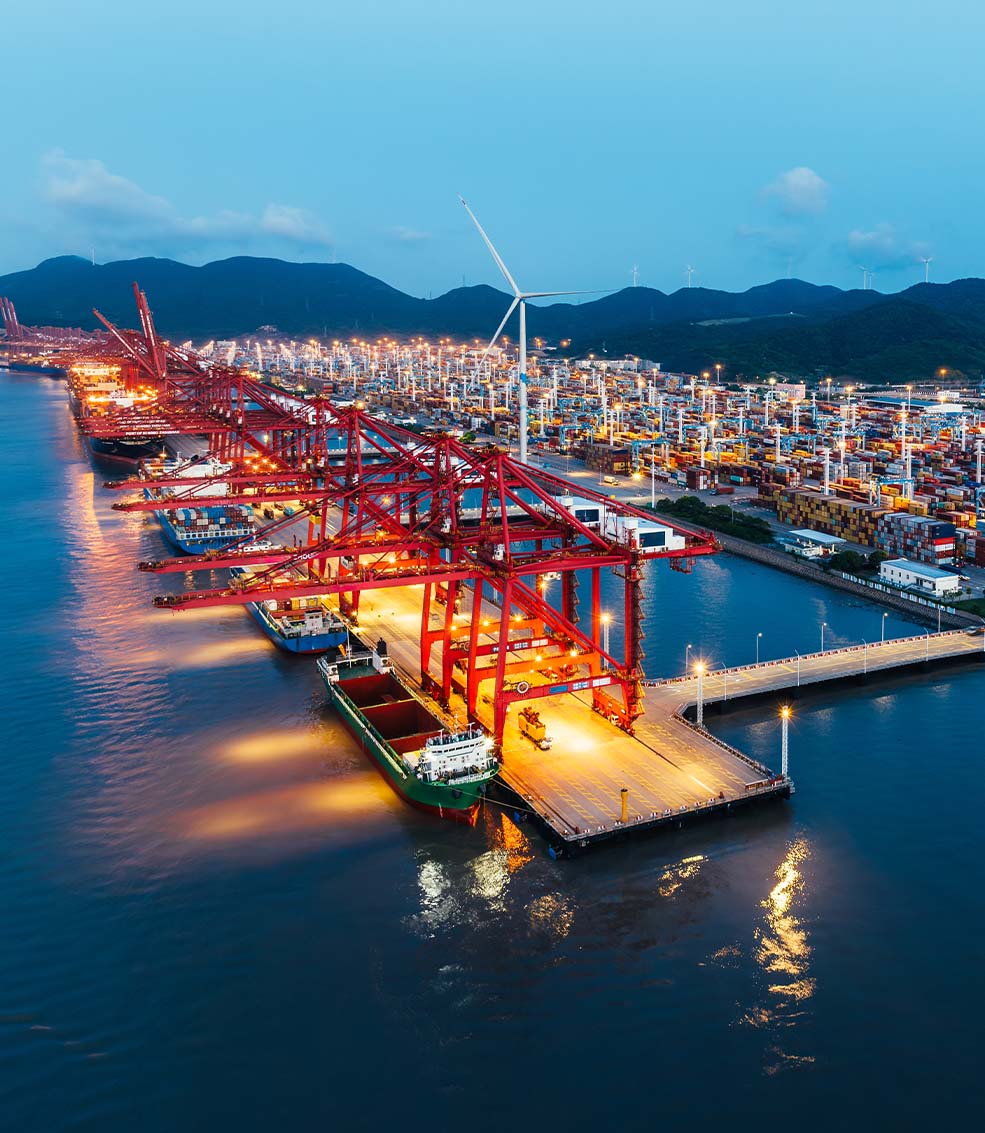 ZHOUSHAN container port