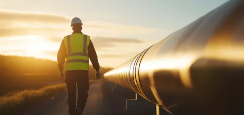 Onshore pipelines and surveyor