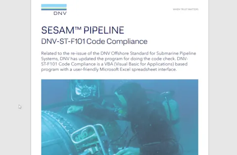 DNV-ST-F101 Code Compliance