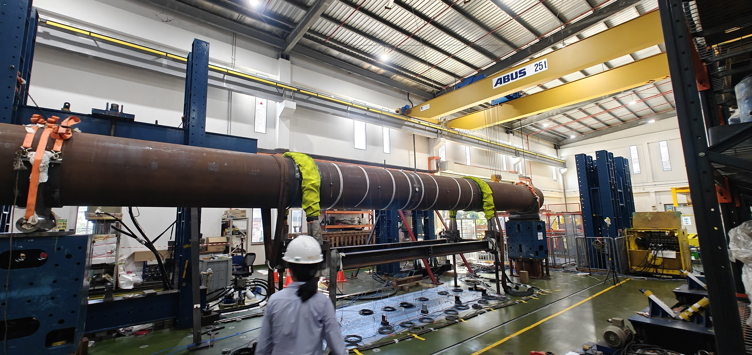 Large- and full-scale testing in DNV's Technology Centre Tuas, Singapore