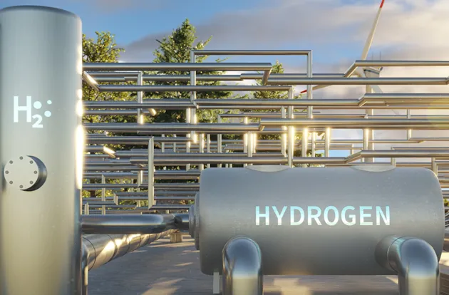 Hydrogen blending