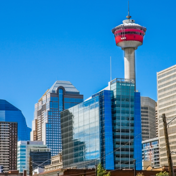 Calgary, Alberta in Canada
