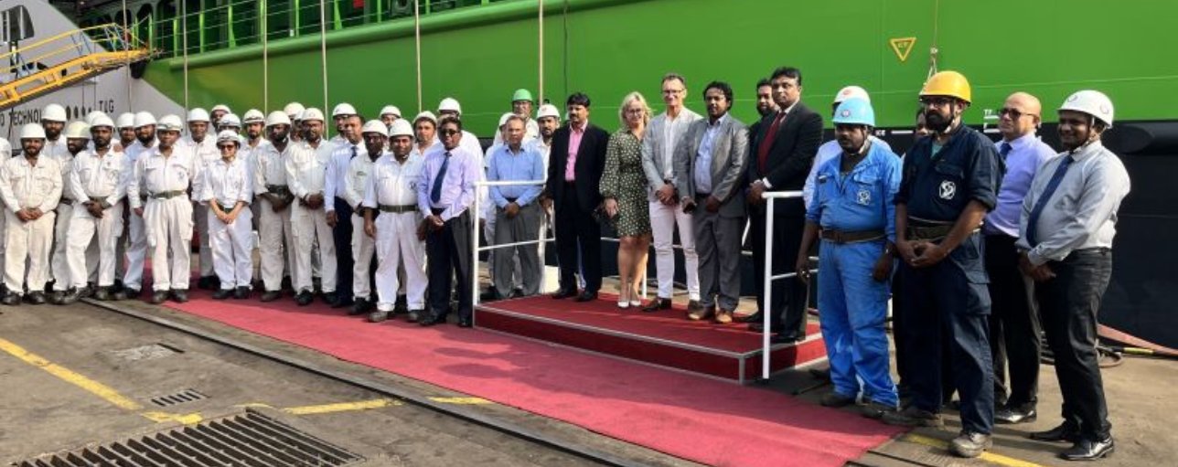 DNV-classed general cargo vessels delivered in Colombo